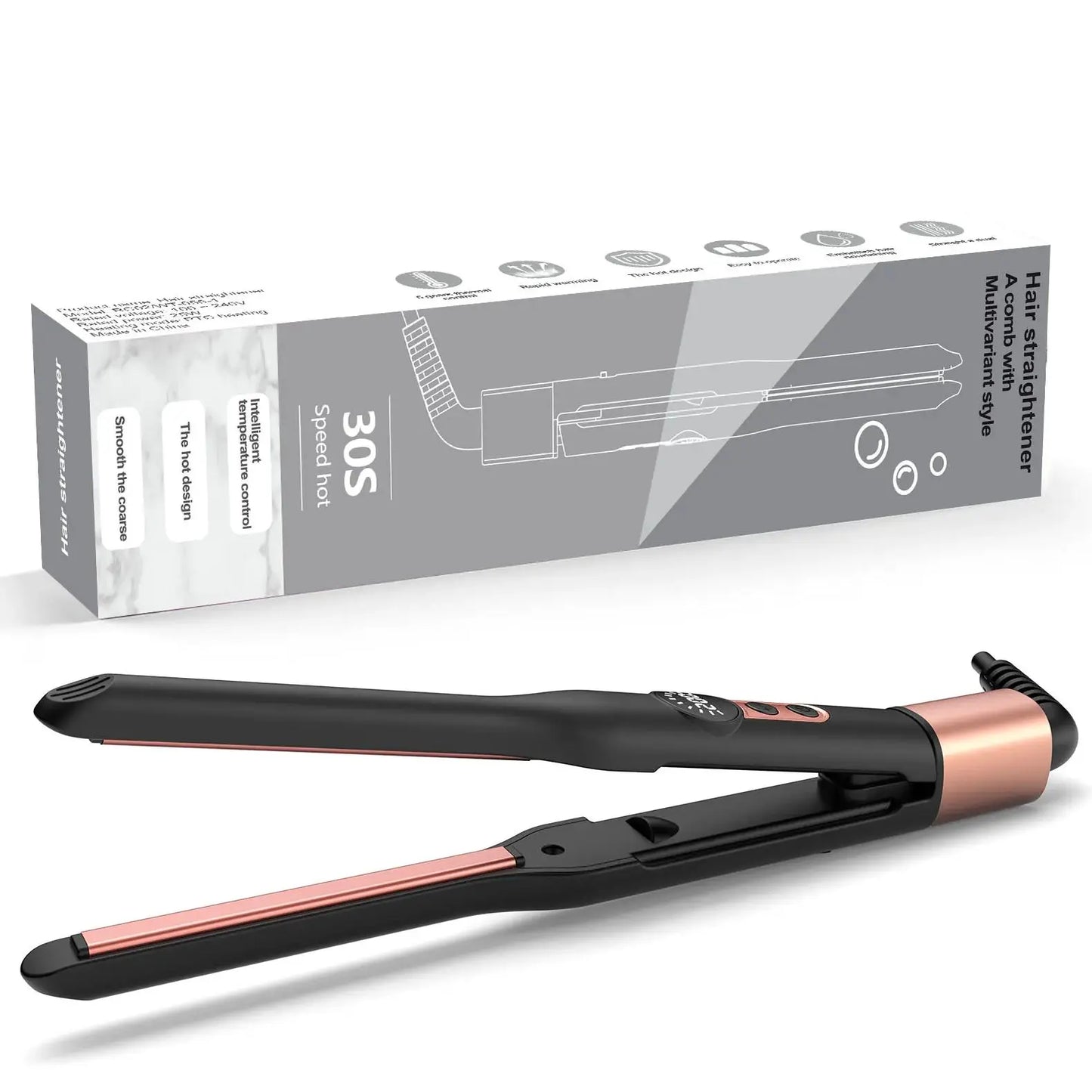 SilkLine Mini Pro – เครื่องหนีบและม้วนผมพกพา